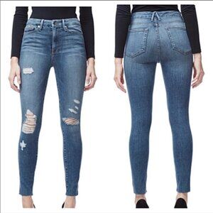Good American Good Waist Cropped Jeans